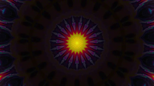 Geometrisches Design Vektorkaleidoskop Mosaik Abstrakter Mosaikhintergrund Farbenfroher Futuristischer Hintergrund Geometrisches — Stockfoto