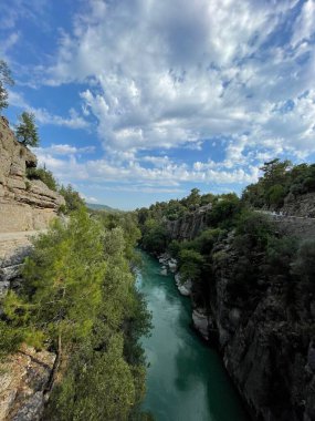 Dağların güzel manzarası