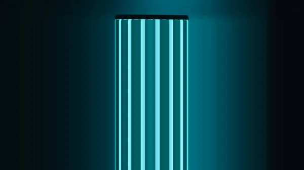 Moderno Preto Azul Fundo Abstrato Mínimo Gradiente Cor Escuro Banner — Fotografia de Stock