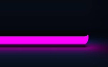 Yanardöner holografik titreşimli dalga dokusuna sahip üç boyutlu ışık yayıcı camların soyut görüntüsü. Pankart, arkaplan, duvar kağıdı, başlık, poster veya kapak için tasarım ögesi.