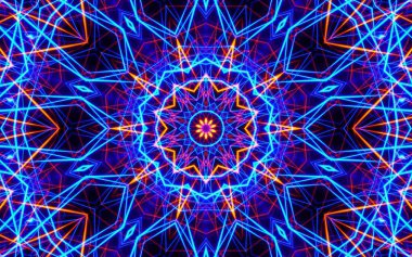 Abstract luxury glowing lines curved overlapping on dark blue background. Template premium award design. Vector illustration