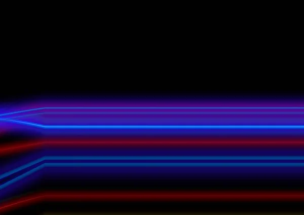 Абстрактні Розкішні Сяючі Лінії Вигнуті Перетинаються Темно Синьому Фоні Дизайн — стокове фото