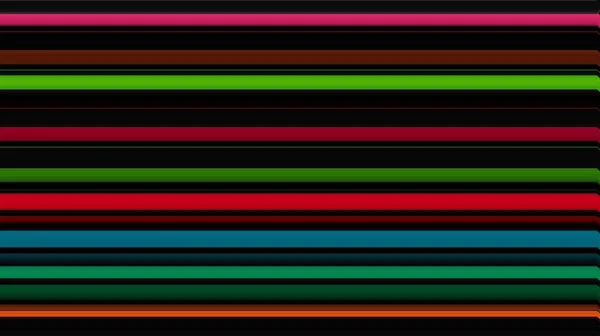 Strisce Orizzontali Gradiente Multicolore Come Sfondo Geometrico Può Essere Utilizzato — Foto Stock