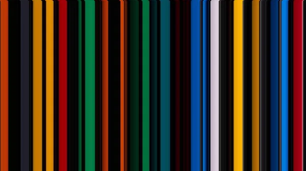 Разноцветные Градиентные Горизонтальные Полосы Геометрический Фон Использован Обоев Креативного Дизайна — стоковое фото
