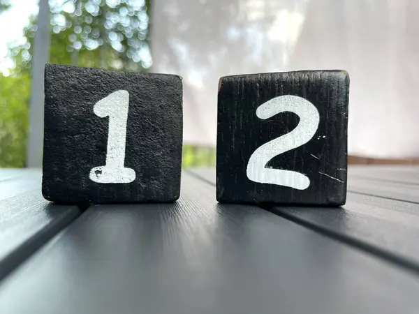 Числа Числа Пустом Фоне Набор Чисел Шаблон Цифрами Образец Даты — стоковое фото