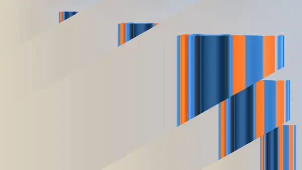 Modern Elvont Háttér Minimális Színátmenet Sötét Webes Banner Geometrikus Forma — Stock Fotó