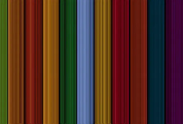 多色梯度水平条纹作为几何背景 彩色条带从左向右 从左向右 可用于墙纸 主题及创意概念设计 — 图库照片