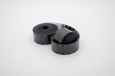 Eski 16mm film ruloları