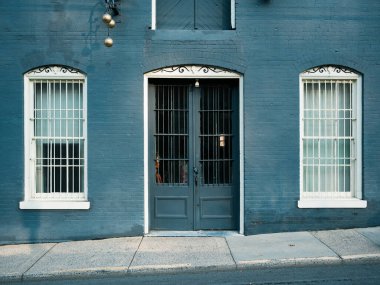 Bir sıra evi, Staunton, Virginia.