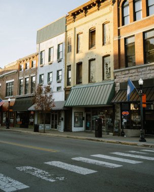 Sokak sahnesi, Bristol, Virginia