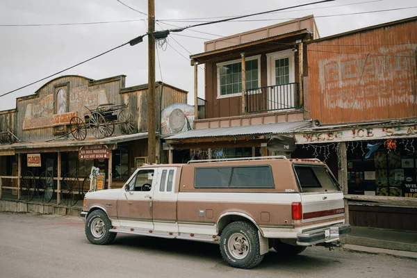 Старий Фургон Форда Оатман Штат Арізона — стокове фото