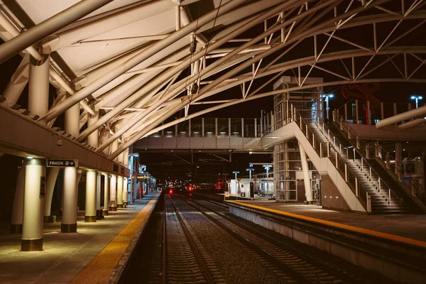 Piattaforma Union Station Denver Colorado — Foto Stock