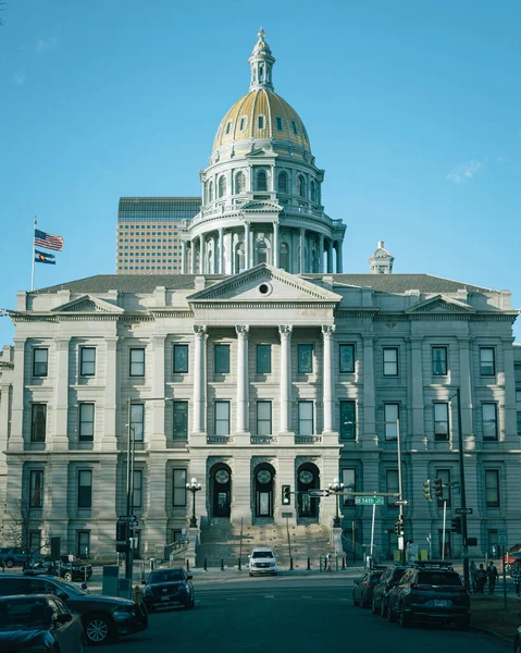 Colorado State Capitol Denver Colorado — Fotografia de Stock