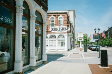 Çakıl taşı tabelası, Concord, New Hampshire