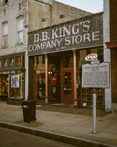 Tienda Kings Beale Street Memphis Tennessee — Foto de Stock