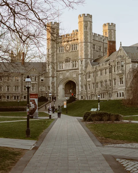 Architektura Blair Arch Princetonské Univerzitě Princetonu New Jersey — Stock fotografie