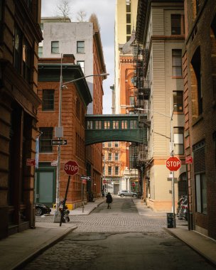 Staple Street Skybridge Tribeca, Manhattan, New York 'ta