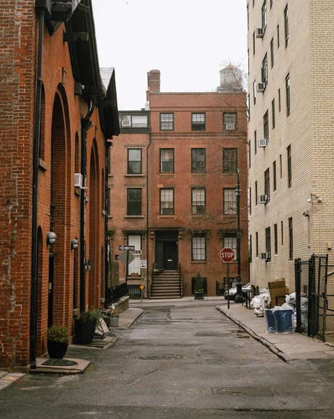 Casas Brooklyn Heights Brooklyn Nova Iorque — Fotografia de Stock