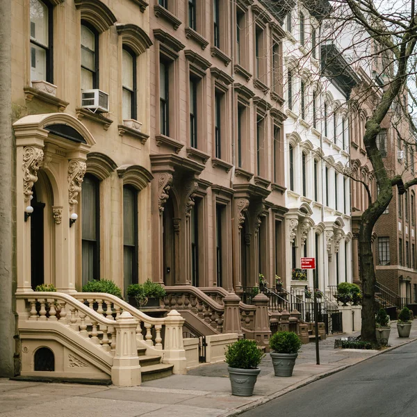 Houses Brooklyn Heights Brooklyn New York — Stock Photo, Image