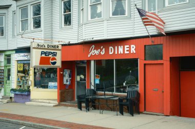 Joe Lokantası vintage tabelası, Lee, Massachusetts