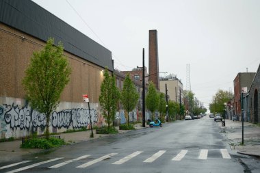 Red Hook, Brooklyn, New York 'ta sanayi sahnesi