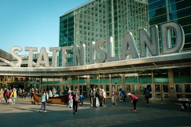 Staten Island Feribot Terminali tabelası, Manhattan, New York