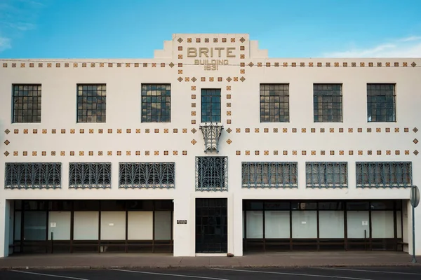 Edificio Brite Marfa Texas — Foto de Stock