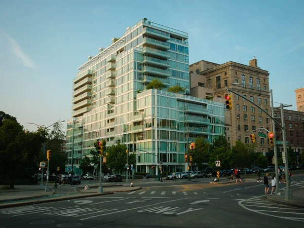 Modern Building Grand Army Plaza Brooklyn New York — Stock Photo, Image