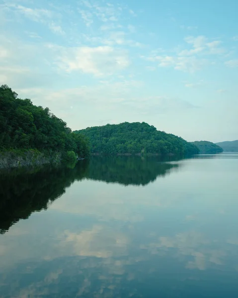 Utsikt Över New Croton Reservoir Westchester County New York — Stockfoto