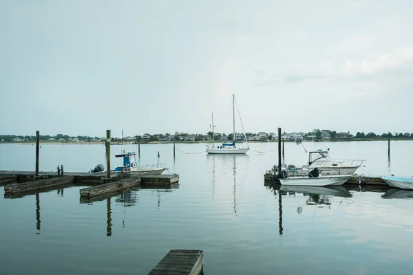 Barcos Puerto Clinton Connecticut — Foto de Stock