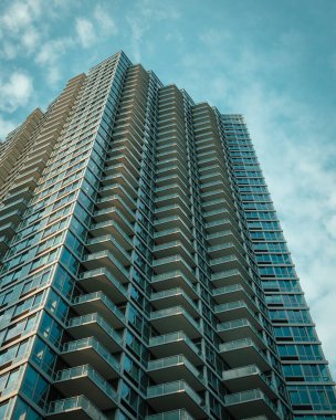 Long Island City 'deki modern bina, Queens, New York