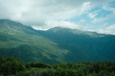 Beyaz Dağlar, New Hampshire 'daki Washington Dağı' ndan dağ manzarası