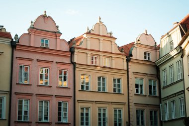 Varşova, Polonya 'daki Eski Şehir' de Mimarlık