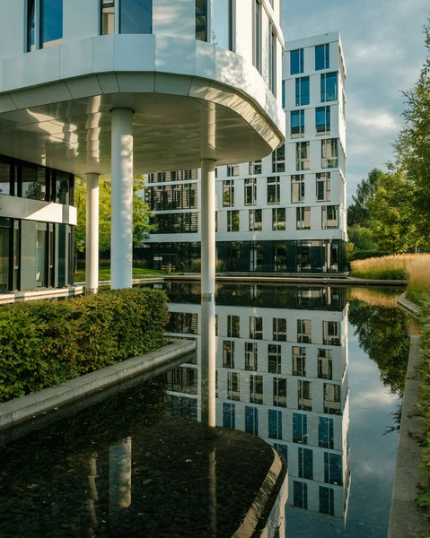 Polonya Nın Varşova Kentindeki Business Garden Modern Mimari — Stok fotoğraf