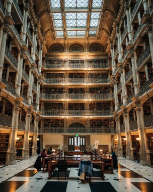 George Peabody Kütüphanesi, Baltimore, Maryland