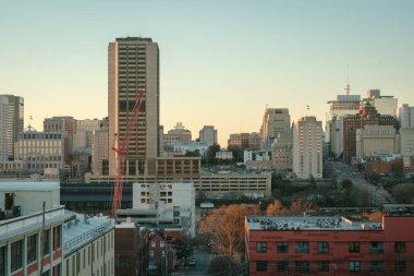 Richmond gökdeleninin Richmond, Virginia 'daki Church Hill Overlook' dan görünüşü