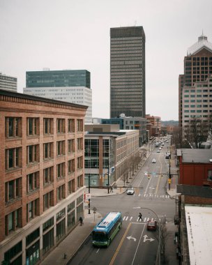 Şehir manzarası Rochester, New York 'ta.