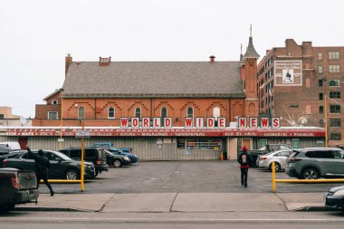 World Wide News vintage tabelası, Rochester, New York