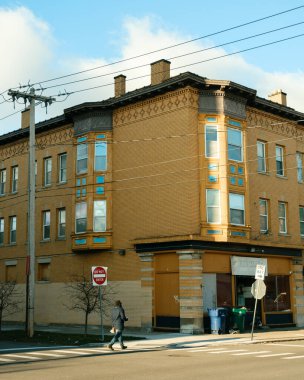 New York, Buffalo 'da, Lower West Side' da, Normal Avenue & Connecticut Caddesi 'nin kesiştiği yerde.