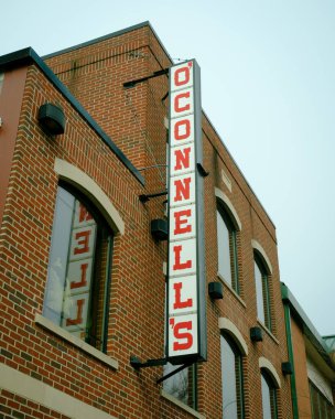 Buffalo, New York 'ta OConnells Giyim vintage tabelası