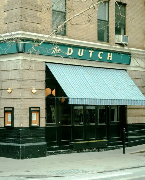 Soho, Manhattan, New York 'taki Hollanda vintage tabelası.