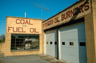 Hobels Kömür Vintage tabelası, Coplay, Pennsylvania