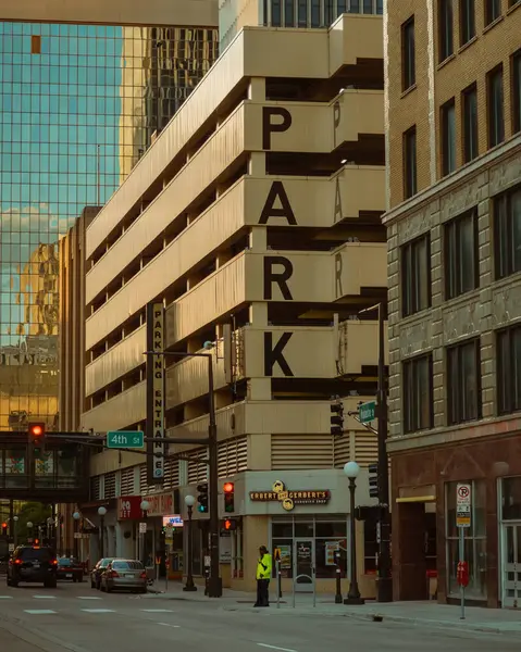 Saint Paul, Minnesota 'da sokak manzarası