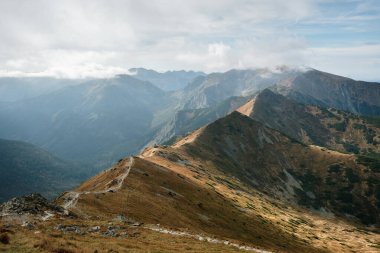 Kasprowy Wierch, Zakopane, Polonya 'dan Tatra Dağları manzarası