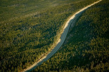Adirondack Dağları, Wilmington, New York 'taki Whiteface Dağı' ndan görüntü