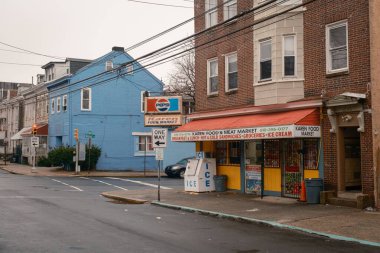 Karen Super Market Vintage tabelası, Reading, Pennsylvania