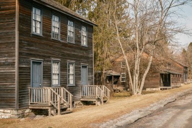 Eckley Madenciler Köyü, Weatherly, Pennsylvania 'daki evler