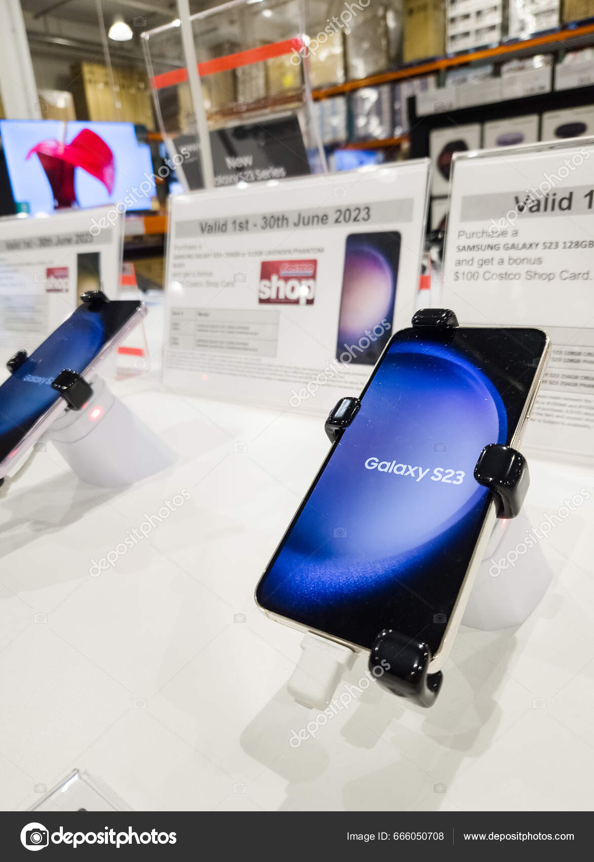 Auckland New Zealand June 2023 Samsung Galaxy S23 Android Smartphone