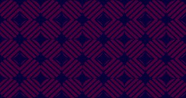 Kırmızı ve siyah soyut desen süslemesi. Kare Döşeme Mozaik Grafiksel Arkaplanı.