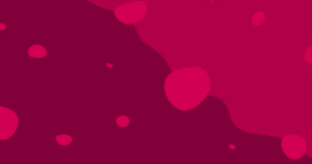 Roter Abstrakter Hintergrund Geometrischer Hintergrund Mit Muster Grafische Animation — Stockvideo